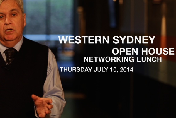 Western Sydney Open House Networking, July 10, 2014