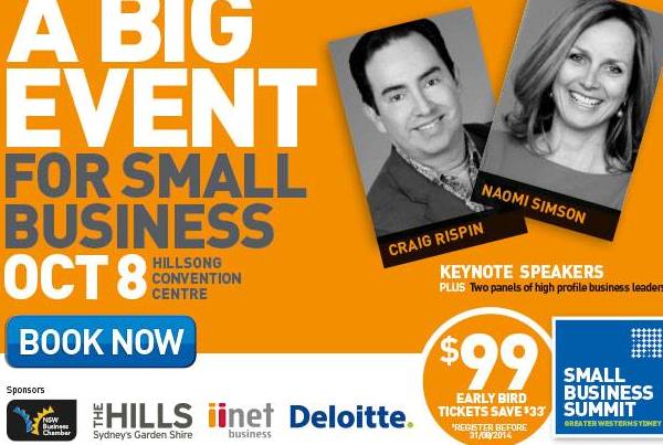 Sydney Hills Business Chamber Small Business Summit 2014