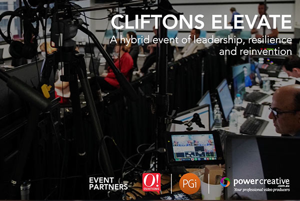 Cliftons Live Stream – Hybrid event